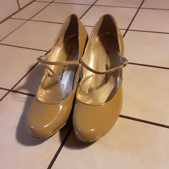 EXCLUSIVAS MURO Brown heels Leather - Picture 1 of 6